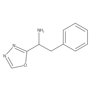 1-(1,3,4-Oxadiazol-2-yl)-2-phenylethanamine结构式