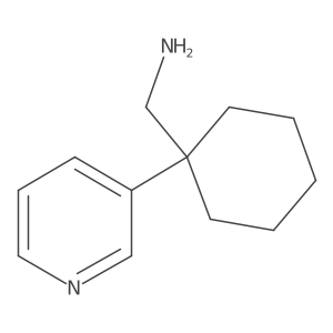 1-(1-Pyridin-3-yl-cyclohexyl)-methylamine Structure