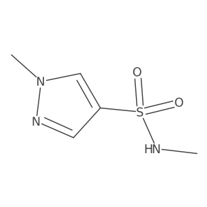 N,1-dimethyl-1H-pyrazole-4-sulfonamide Structure