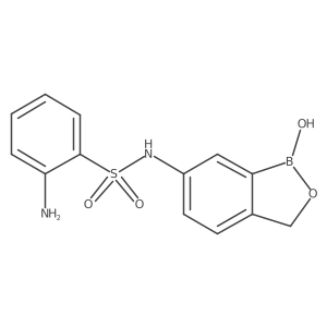 2-Amino-N-(1-hydroxy-1,3-dihydro-benzo[c][1,2]oxaborol-6-yl)-benzenesulfonamide Structure