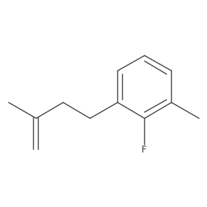 2-Fluoro-1-methyl-3-(3-methylbut-3-enyl)benzene Structure