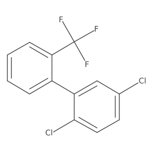 1,1a(2)-Biphenyl, 2,5-dichloro-2a(2)-(trifluoromethyl)- Structure