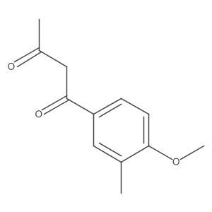 1-(4-Methoxy-3-methyl-phenyl)-butane-1,3-dione Structure