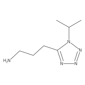 3-[1-(propan-2-yl)-1H-1,2,3,4-tetrazol-5-yl]propan-1-amine Structure