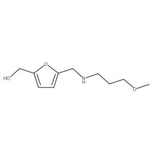 (5-{[(3-Methoxypropyl)amino]methyl}furan-2-yl)methanol结构式