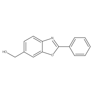 2-Phenyl-6-benzoxazolemethanol Structure