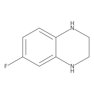6-Fluoro-1,2,3,4-tetrahydroquinoxaline Structure