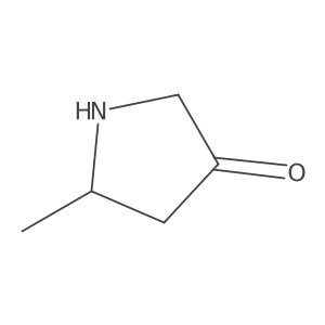 5-Methylpyrrolidin-3-one Structure