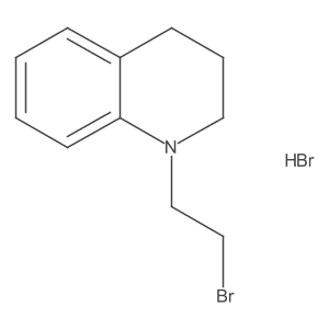 1-(2-Bromoethyl)-1,2,3,4-tetrahydroquinoline hydrobromide结构式