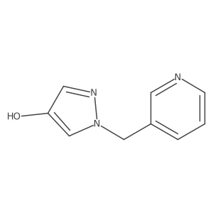1-Pyridin-3-ylmethyl-1H-pyrazol-4-ol Structure