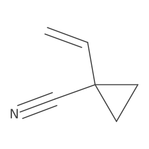 1-Vinylcyclopropanecarbonitrile Structure