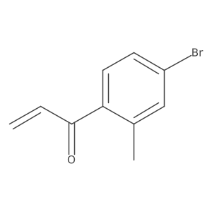 1-(4-Bromo-2-methylphenyl)prop-2-en-1-one结构式