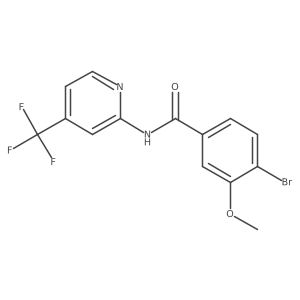 Benzamide, 4-bromo-3-(methoxy-d3)-N-[4-(trifluoromethyl)-2-pyridinyl] Structure