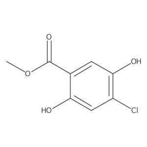 Methyl 4-chloro-2,5-dihydroxybenzoate Structure