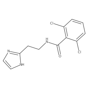 Benzamide, 2,6-dichloro-N-[2-(1H-imidazol-2-yl)ethyl]- Structure