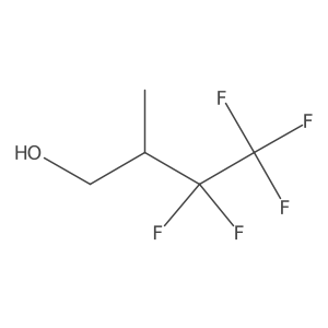 3,3,4,4,4-Pentafluoro-2-methylbutan-1-ol结构式