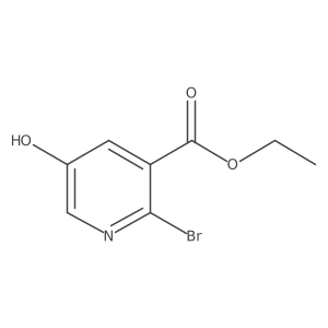 Ethyl 2-bromo-5-hydroxynicotinate Structure