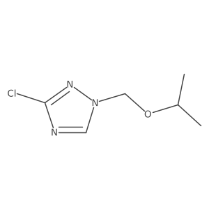 3-Chloro-1-(isopropoxymethyl)-1H-1,2,4-triazole Structure