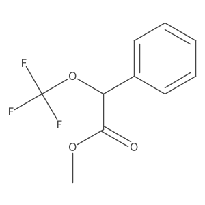 Methyl 2-phenyl-2-(trifluoromethoxy)acetate Structure