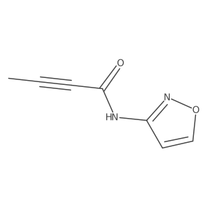 N-(1,2-Oxazol-3-yl)but-2-ynamide Structure
