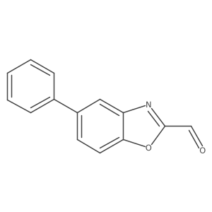 5-Phenyl-2-benzoxazolecarboxaldehyde Structure