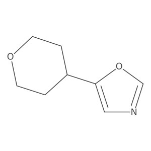 5-(Oxan-4-yl)-1,3-oxazole Structure