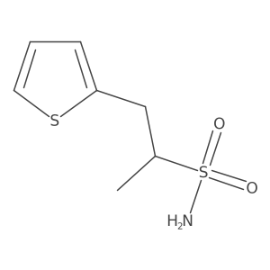 1-(Thiophen-2-yl)propane-2-sulfonamide Structure
