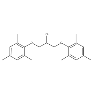1,3-bis(2,4,6-trimethylphenoxy)propan-2-ol Structure