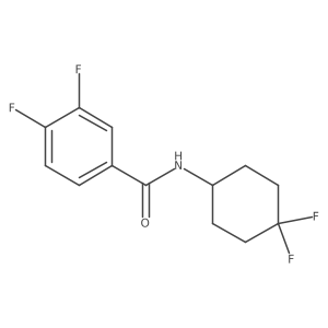 N-(4,4-difluorocyclohexyl)-3,4-difluorobenzamide Structure