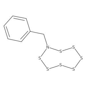 (Phenylmethyl)heptathiazocine结构式
