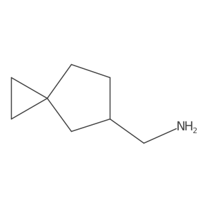 Spiro[2.4]heptan-6-ylmethanamine结构式