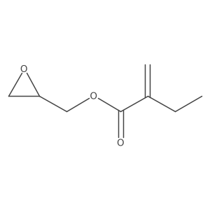 2-Oxiranylmethyl 2-methylenebutanoate Structure
