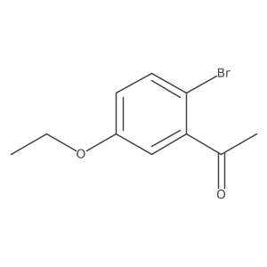 1-(2-Bromo-5-ethoxyphenyl)ethanone Structure