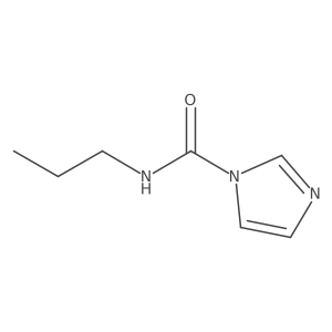 N-propyl-1H-imidazole-1-carboxamide结构式