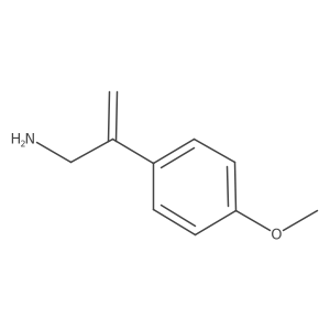 2-(4-Methoxy-phenyl)-allylamine结构式