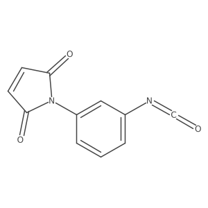 1-(3-Isocyanatophenyl)-1H-pyrrole-2,5-dione Structure
