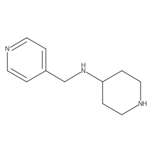 N-[(pyridin-4-yl)methyl]piperidin-4-amine结构式