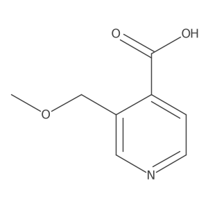 3-Methoxymethyl isonicotinic acid Structure