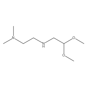 1,2-ethanediamine, N2-(2,2-dimethoxyethyl)-N1,N1-dimethyl-结构式