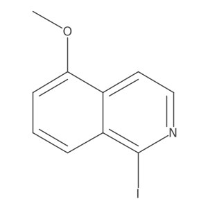 1-Iodo-5-methoxyisoquinoline结构式