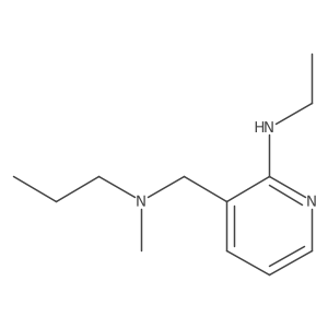 2-(Ethylamino)-N-methyl-N-propyl-3-pyridinemethanamine Structure