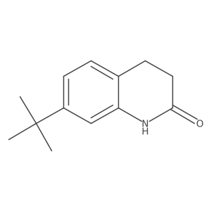 7-Tert-butyl-1,2,3,4-tetrahydroquinolin-2-one结构式