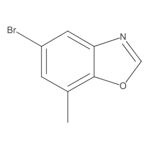5-Bromo-7-methyl-1,3-benzoxazole Structure