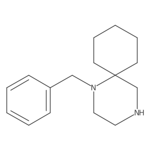 1-Benzyl-1,4-diazaspiro[5.5]undecane结构式