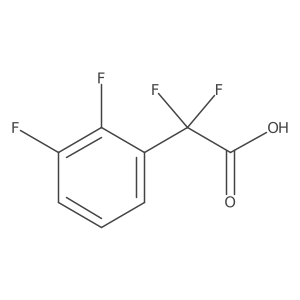 2-(2,3-Difluorophenyl)-2,2-difluoroacetic acid Structure