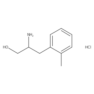 2-Amino-3-(2-methylphenyl)propan-1-ol hydrochloride Structure