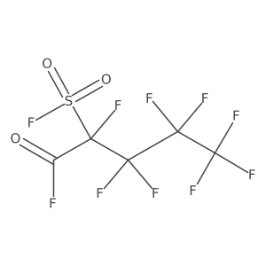 Perfluoro-2-(fluorosulfonyl)pentanoyl fluoride结构式