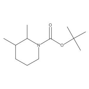 Tert-butyl 2,3-dimethylpiperidine-1-carboxylate结构式