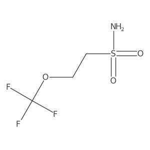 2-(Trifluoromethoxy)ethane-1-sulfonamide结构式