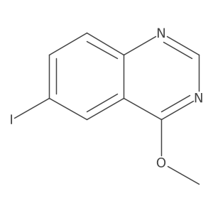 6-Iodo-4-methoxyquinazoline Structure